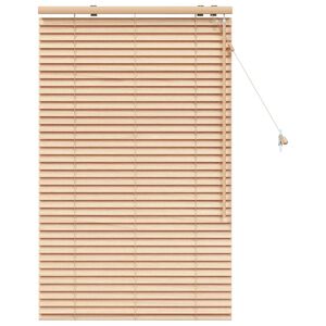 vidaXL Venetiaanse jaloezie Eiken Look 85 x 130 cm 35 mm