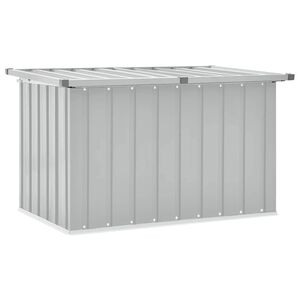 vidaXL Tuinbox 109x67x65 cm grijs