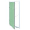 vidaXL Toegangs paneel Groen en Zilver 35 x 55 cm