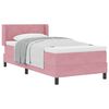 vidaXL Boxspringbed met hoofdeinde Roze 200 x 100 cm Fluweel