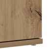 vidaXL Schoenenkast Artisan Eiken 80 x 39 x 178 cm Bewerkt hout