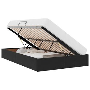vidaXL Ottoman Bedframe met opslag Zwart 120 x 200 cm Fluweel