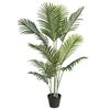 vidaXL Kunstpalmboom 120 cm polypropeen groen