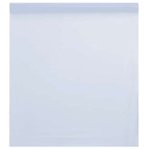 vidaXL Raamfolie statisch mat wit 45x500 cm PVC