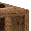 vidaXL Onderkast 20x44,5x81,5 cm bewerkt hout oud houtkleurig
