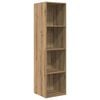 vidaXL Tv-meubelset Artisan Eiken 37 x 37 x 142,5 cm Bewerkt hout