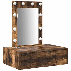 vidaXL Plafondtafel met lade Bruin 60 x 40 x 70 cm Bewerkt hout