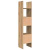 vidaXL Boekenkast Artisan Eiken 40 x 35 x 180 cm Bewerkt hout