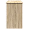 vidaXL Bureau 102x50x75 cm bewerkt hout sonoma eikenkleurig