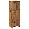 vidaXL Badkamerkast 30x30x95 cm bewerkt hout oud houtkleurig
