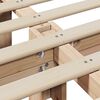 vidaXL Bedframe Bruin 180 x 200 cm Massief grenenhout