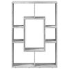 vidaXL Boekenkast 63x20x90 cm bewerkt hout betongrijs