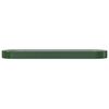 vidaXL Plantenbak 523x140x36 cm gegalvaniseerd staal groen