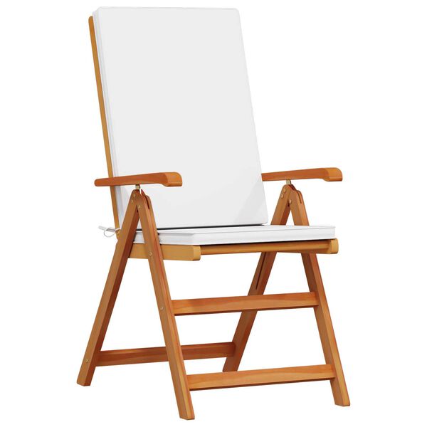 vidaXL Tuinstoel 4 pcs Bruin 57 x 71.5 x 104cm Massief teakhout