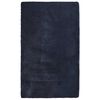 vidaXL Hoogpolig vloerkleed NAVARRA 80x150 cm polyester marineblauw