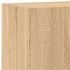 vidaXL 5-delige Tv-wandmeubelset bewerkt hout sonoma eikenkleurig