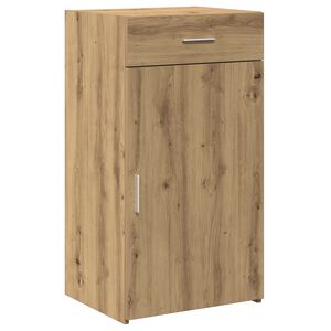 vidaXL Dressoir met lade Artisan Eiken 50 x 42,5 x 93 cm