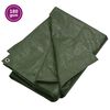 vidaXL Dekzeil 180 g/m&sup2; 6x12 m HDPE groen