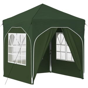 vidaXL Pop-up partytent 192 x 192 x 245 cm Groen