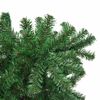 vidaXL Ondersteboven Kunst Kerstboom met Ballenset Groen 180 cm PVC
