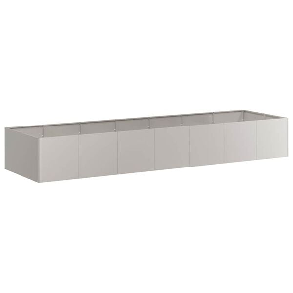 vidaXL Plantenbak roestig 280x80x40 cm weervast staal
