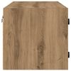 vidaXL Wandkast Artisan Eiken 102 x 37 x 35 cm Bewerkt hout