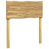 vidaXL Live Edge Hoofdbord ROSTOCK Wit 100 cm Massief Acaciahout