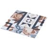 vidaXL Zelfklevende Vloerplanken Mono Patroon 30,5 x 30,5 cm 20 st PVC