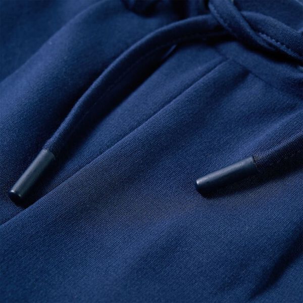 Kinderbroek met trekkoord 140 marineblauw