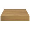 vidaXL Wandplank met opslag 4 pcs Bruin 23 x 23,5 x 4 cm Bewerkt hout