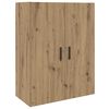 vidaXL Wandkast Artisan Eiken 69,5 x 34 x 90 cm Bewerkt hout