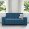 vidaXL Tweezitsbank 180x78x84 cm fluweel blauw