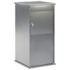 vidaXL Brievenbus zilver 50 x 52 x 100 cm Gegalvaniseerd staal