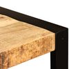 vidaXL Eettafel 120 cm massief ruw mangohout