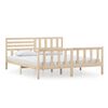 vidaXL Bedframe massief hout 180x200 cm