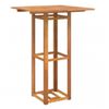 vidaXL Bistrotafel 75x75x110 cm massief acaciahout