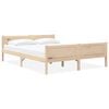 vidaXL Bedframe massief grenenhout 120x200 cm