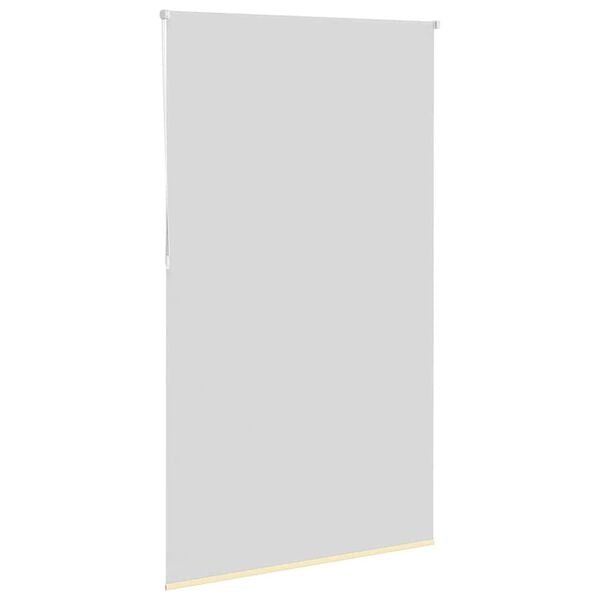 vidaXL Rolgordijn verduisterend 130x230 cm stofbreedte 126,6 cm beige