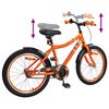 vidaXL Kinderfiets 20 Inch voor 6-11 jaar oud Oranje