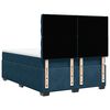 vidaXL Boxspring met matras fluweel blauw 160x200 cm