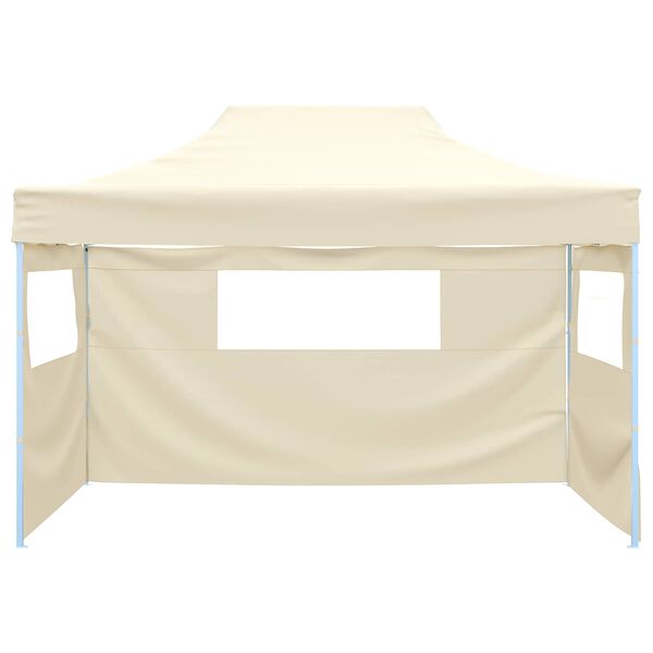 vidaXL Partytent Cr&egrave;me 280 x 410 x 315 cm Oxford Stof