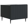 vidaXL Salontafel met lade Zwart 49 x 50 x 42 cm Bewerkt hout