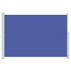 vidaXL Tuinscherm uittrekbaar 200x300 cm blauw
