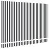 vidaXL Vervangingsdoek voor zonnescherm Antraciet en Wit 235 x 195 cm