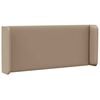 vidaXL Hoofdbord oor Bruin 40,5 x 40,5 x 4 cm PVC