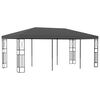 vidaXL Prieel 3x6 m stof antraciet