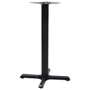 vidaXL Bistrotafelpoot 56x56x72 cm gietijzer zwart