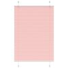 vidaXL Pliss&eacute; rolgordijn 85x100 cm stofbreedte 84,4 cm polyester roze