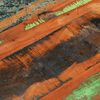 vidaXL Tafelblad rechthoekig 15-16 mm 60x90 cm massief gerecycled hout