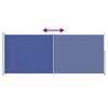 vidaXL Tuinscherm uittrekbaar 200x500 cm blauw